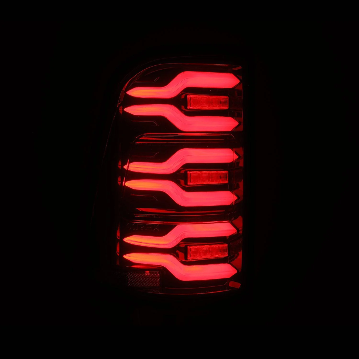 19-24 Ram 1500 LUXX-Series LED Tail Lights Black-Red - Image 10