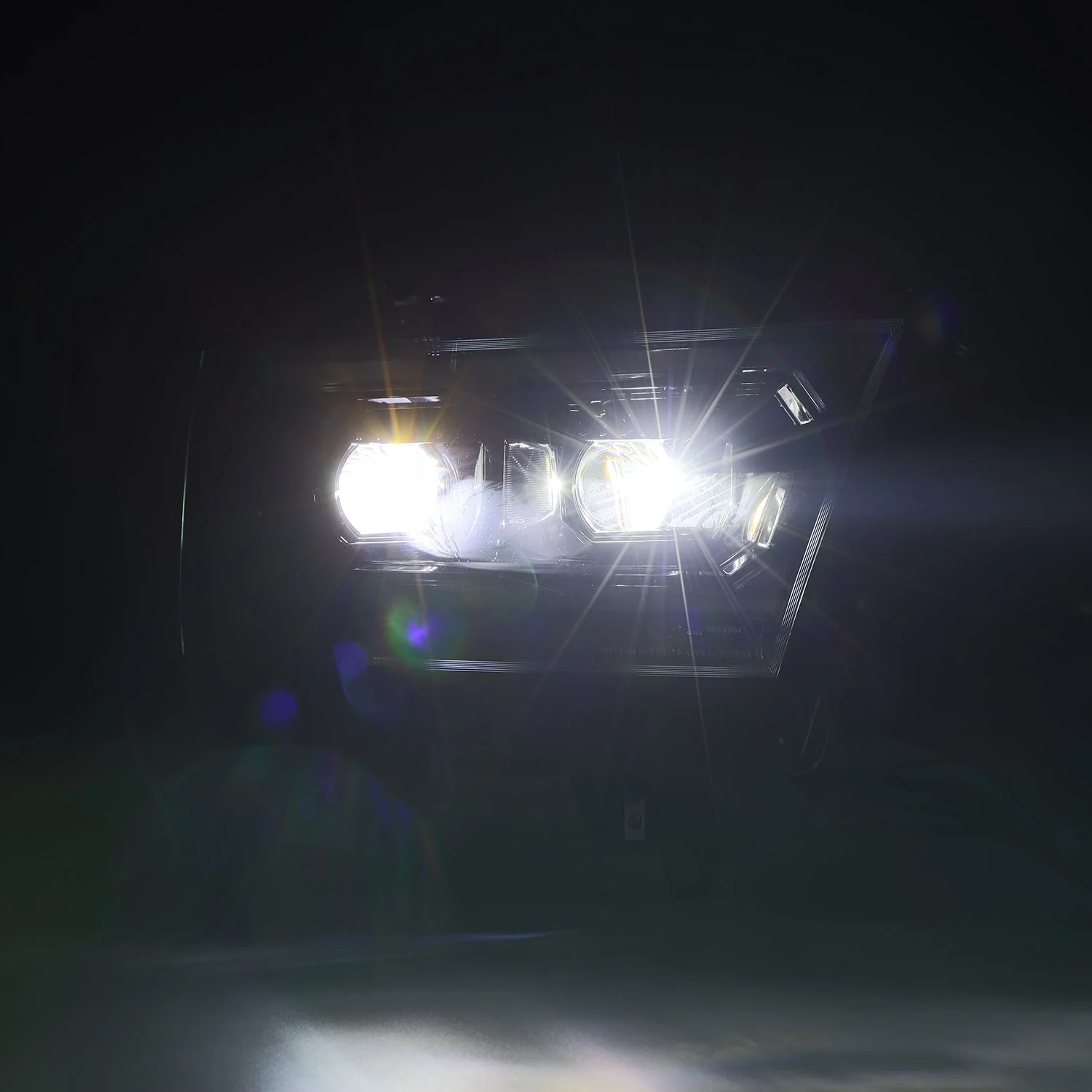 19-24 Ram 1500 (MK II 2500 Style) LUXX-Series LED Projector Headlights Alpha-Black - Image 10
