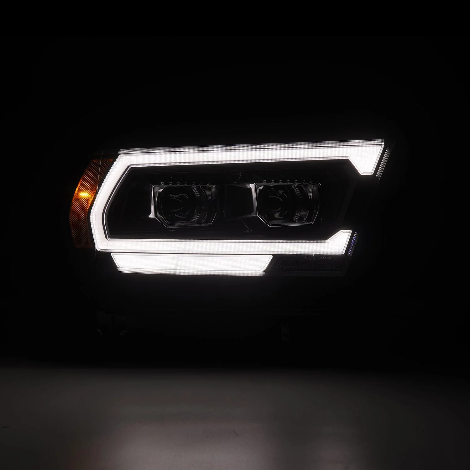 19-24 Ram 1500 (MK II 2500 Style) PRO-Series Halogen Projector Headlights Black - Image 5