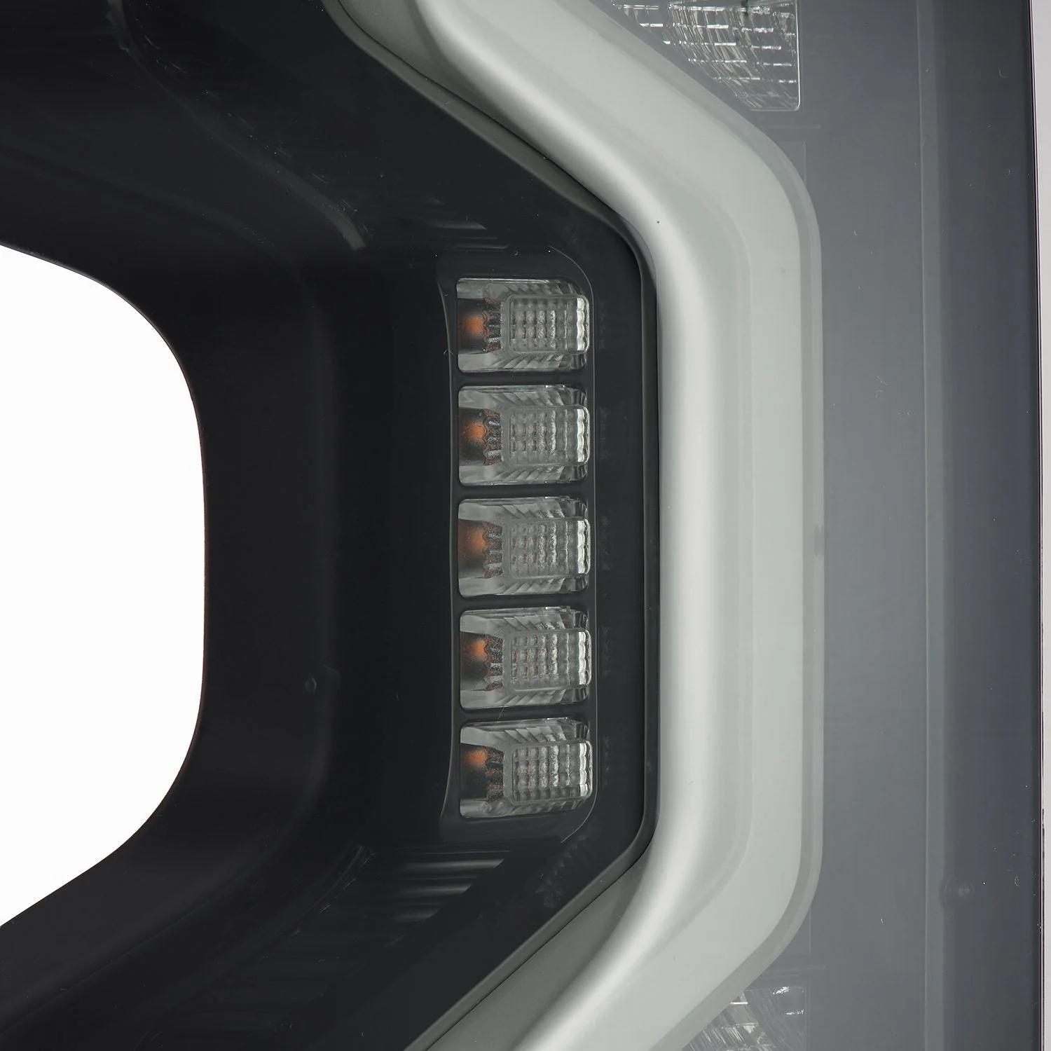 19-25 Chevrolet Silverado 1500 / 20-25 Silverado 2500HD/3500HD PRO-Series LED Tail Lights Jet Black - Image 14