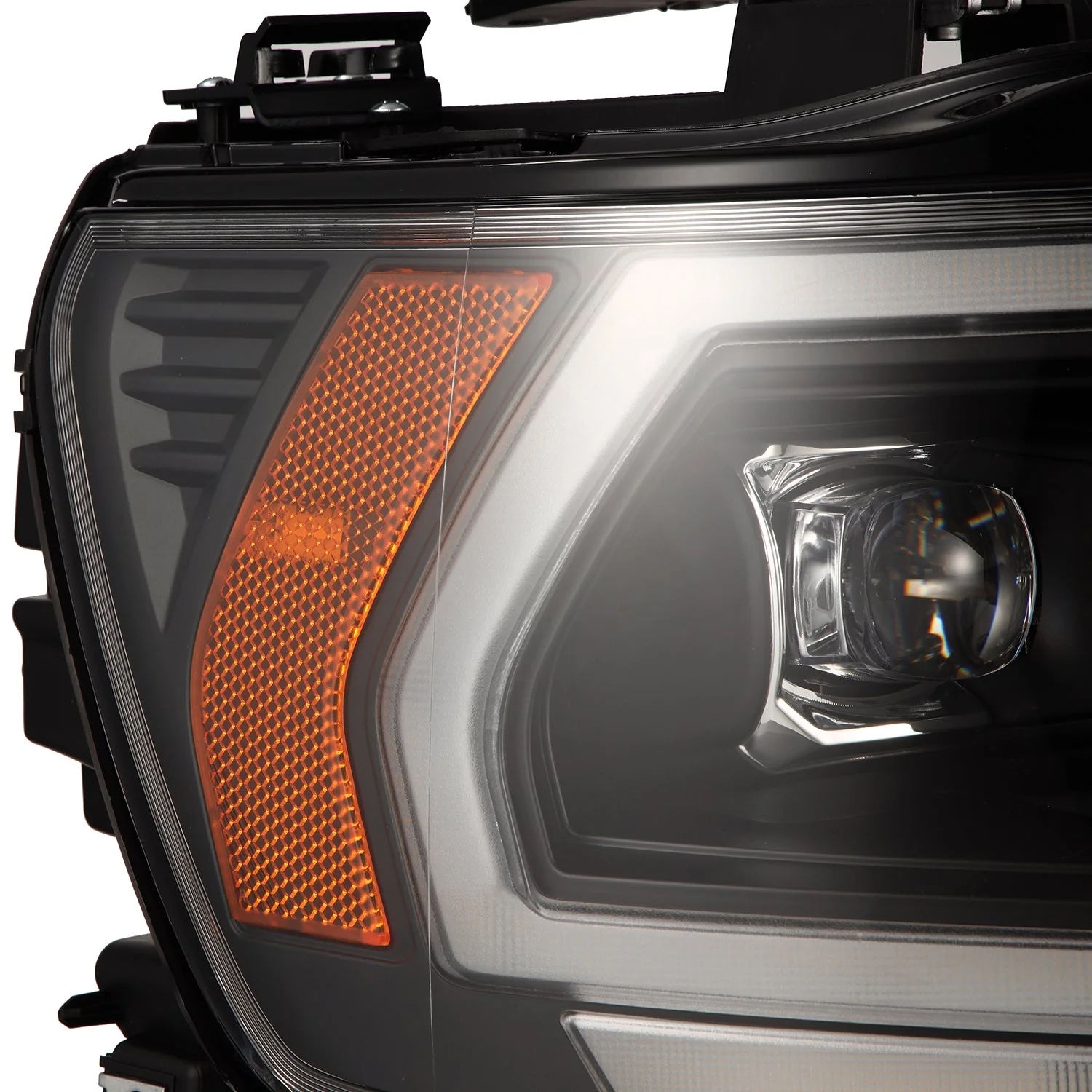 19-24 Ram 1500 (MK II 2500 Style) NOVA-Series LED Projector Headlights Black - Image 12