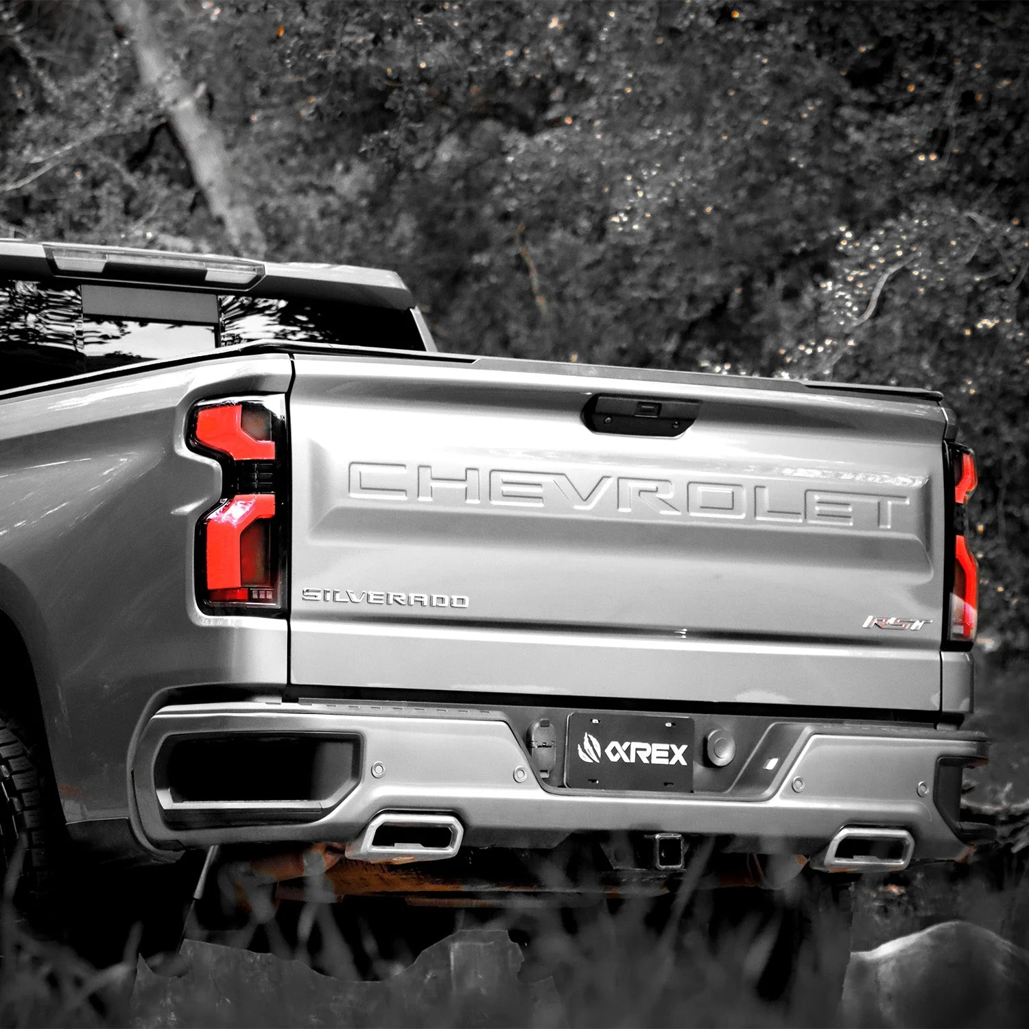 19-26 Chevrolet Silverado 1500 / 20-26 Silverado 2500HD/3500HD LUXX-Series LED Tail Lights Alpha-Black - Image 16