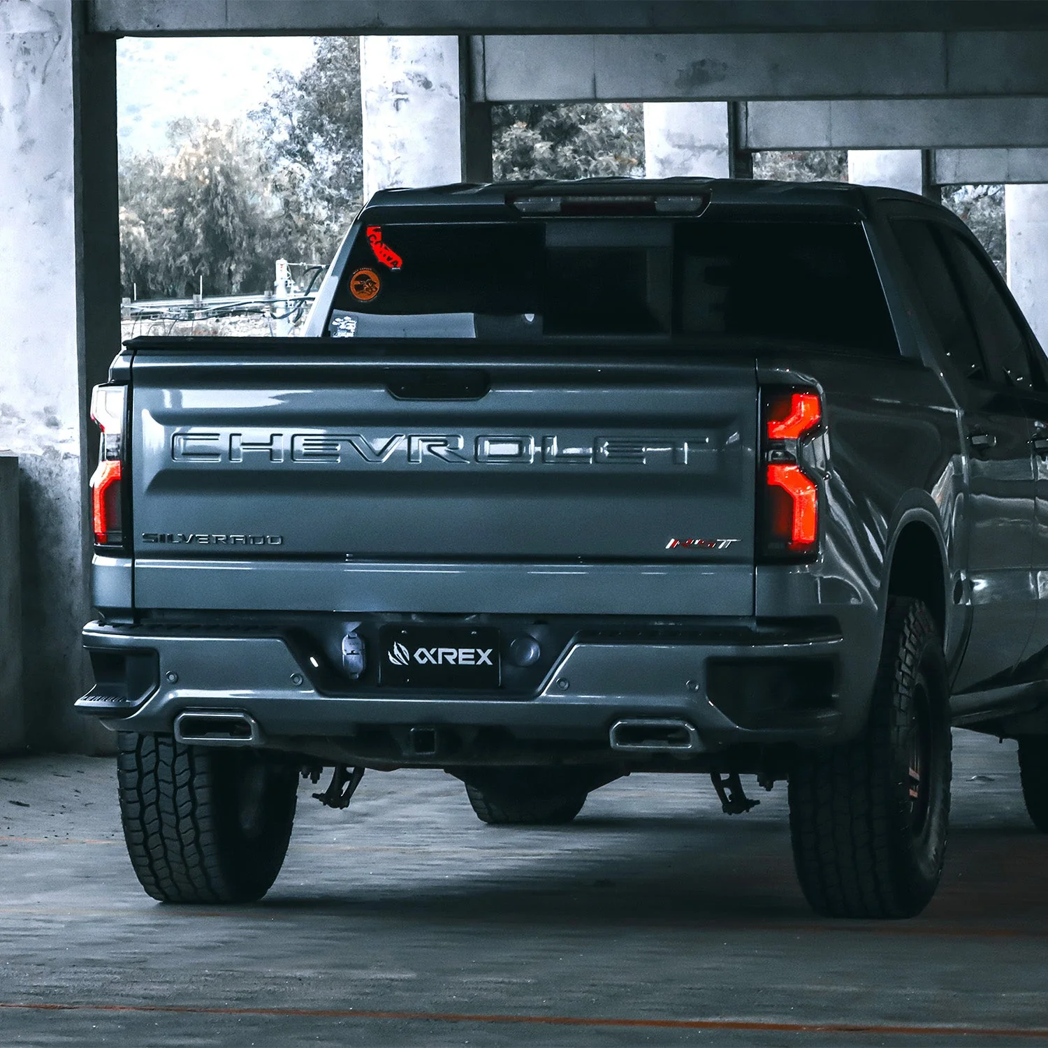 19-26 Chevrolet Silverado 1500 / 20-26 Silverado 2500HD/3500HD LUXX-Series LED Tail Lights Alpha-Black - Image 21