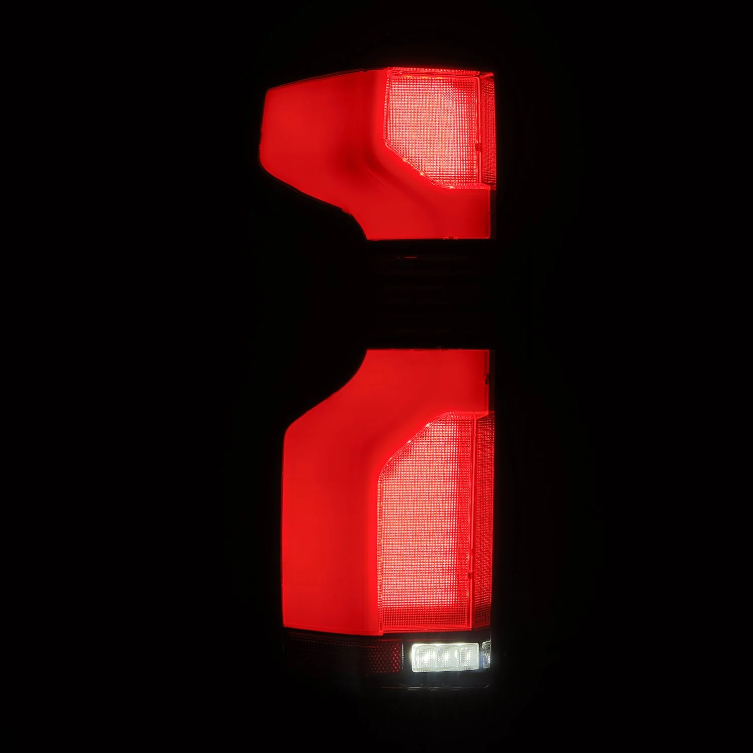 19-26 Chevrolet Silverado 1500 / 20-26 Silverado 2500HD/3500HD LUXX-Series LED Tail Lights Black Red - Image 15