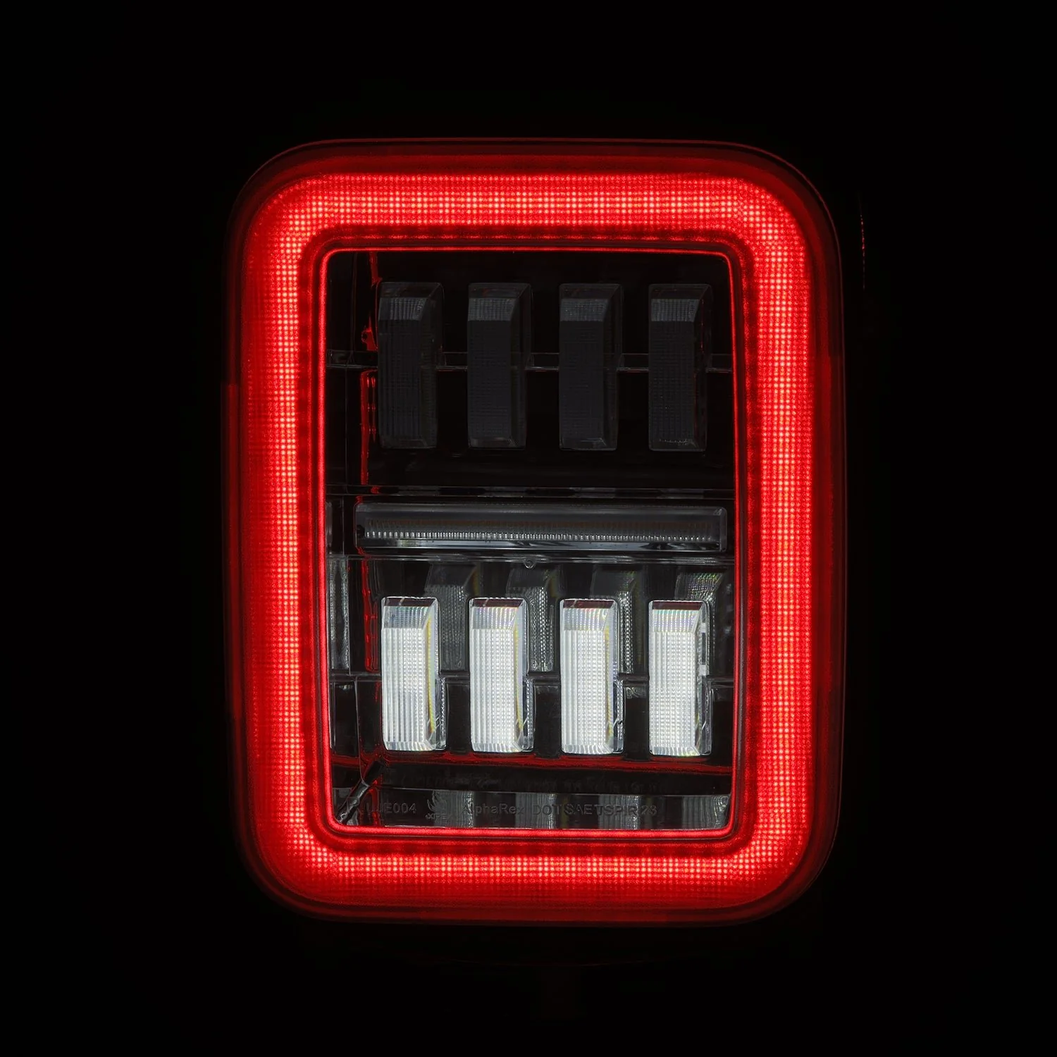 19-26 Jeep Gladiator JT NOVA-Series Prismatic LED Tail Lights Chrome - Image 10