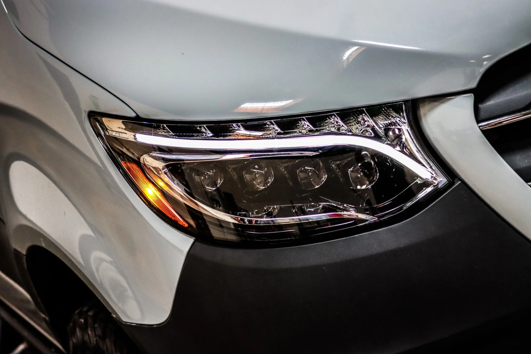 19-26 Mercedes-Benz Sprinter NOVA-Series LED Projector Headlights Alpha-Black - Image 3
