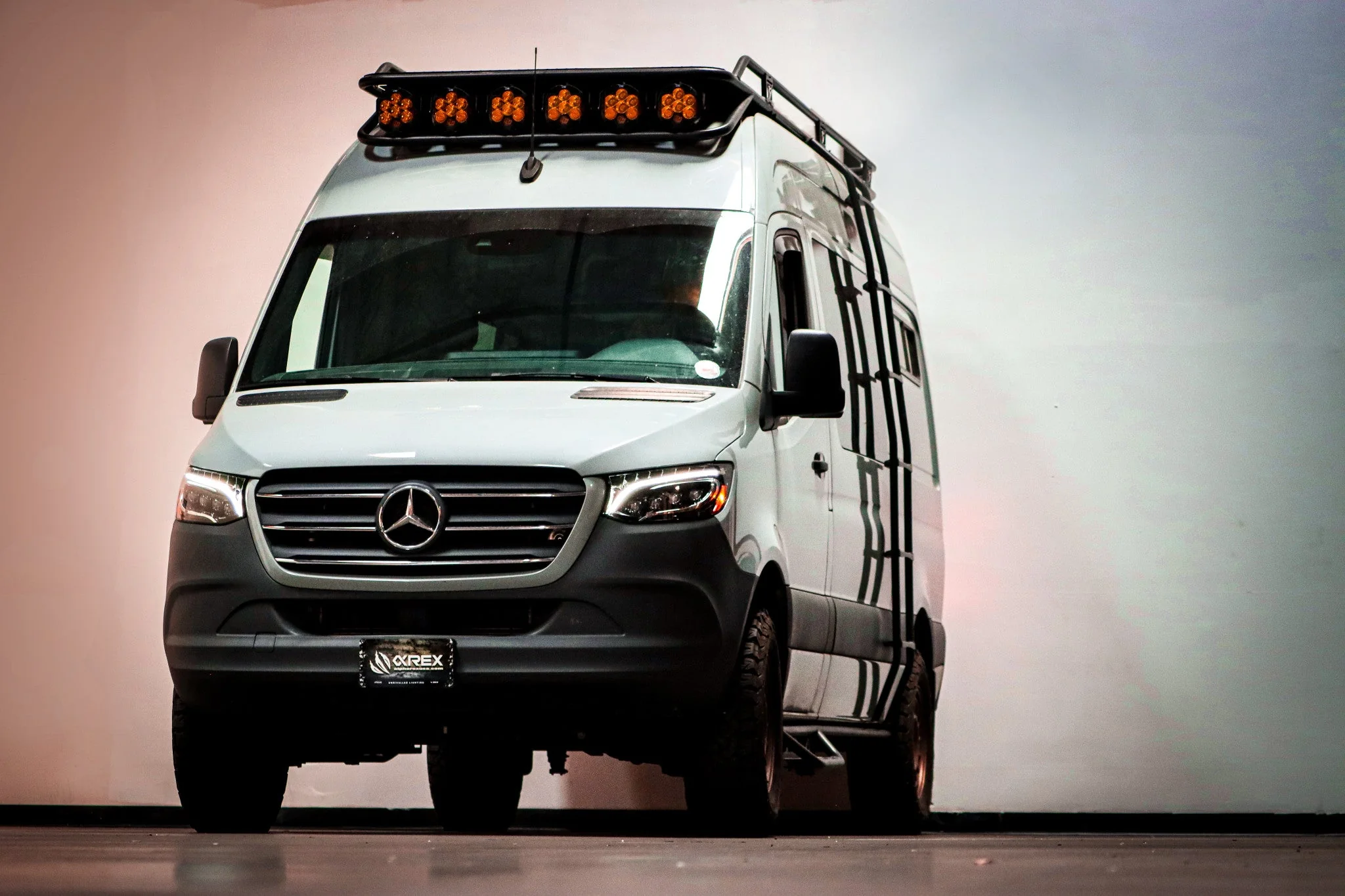 19-26 Mercedes-Benz Sprinter NOVA-Series LED Projector Headlights Black - Image 2