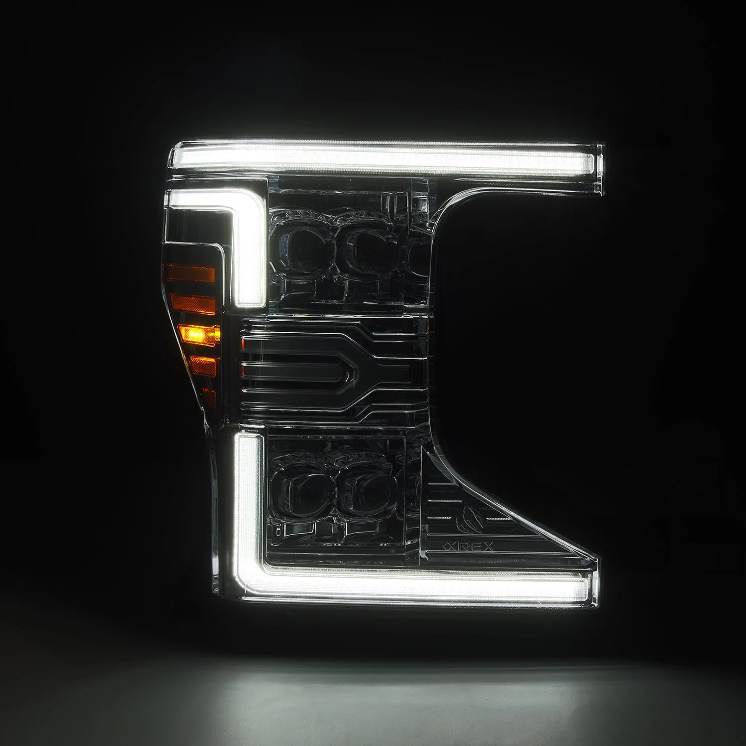 20-22 Ford Super Duty NOVA-Series LED Projector Headlights Chrome - Image 10