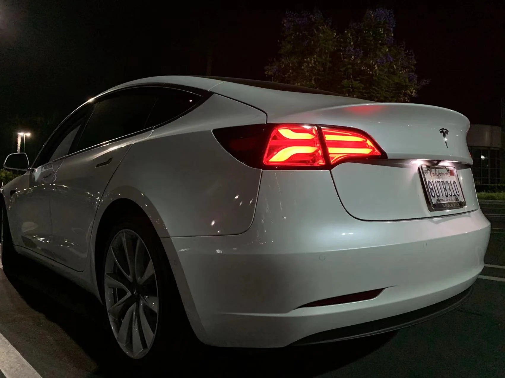 20-24 Tesla Model Y / 22-23 Model 3 (With Stock Amber Turn Signal) PRO-Series LED Tail Lights Jet Black - Image 3
