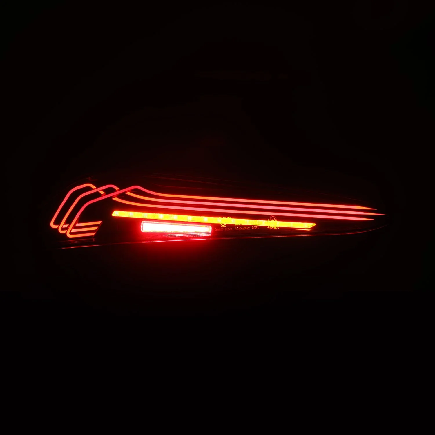 20-26 Toyota Supra CSL Laser Style LUXX-Series LED Tail Lights - Alpha Black - Image 11