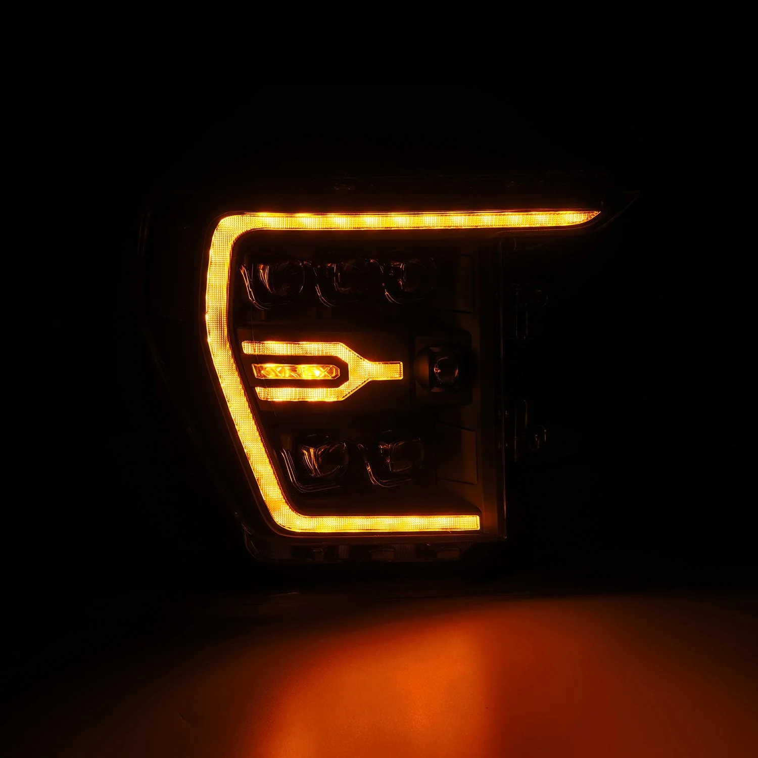 21-23 Ford F150 / 21-23 Ford F150 Raptor NOVA-Series LED Projector Headlights Black - Image 10