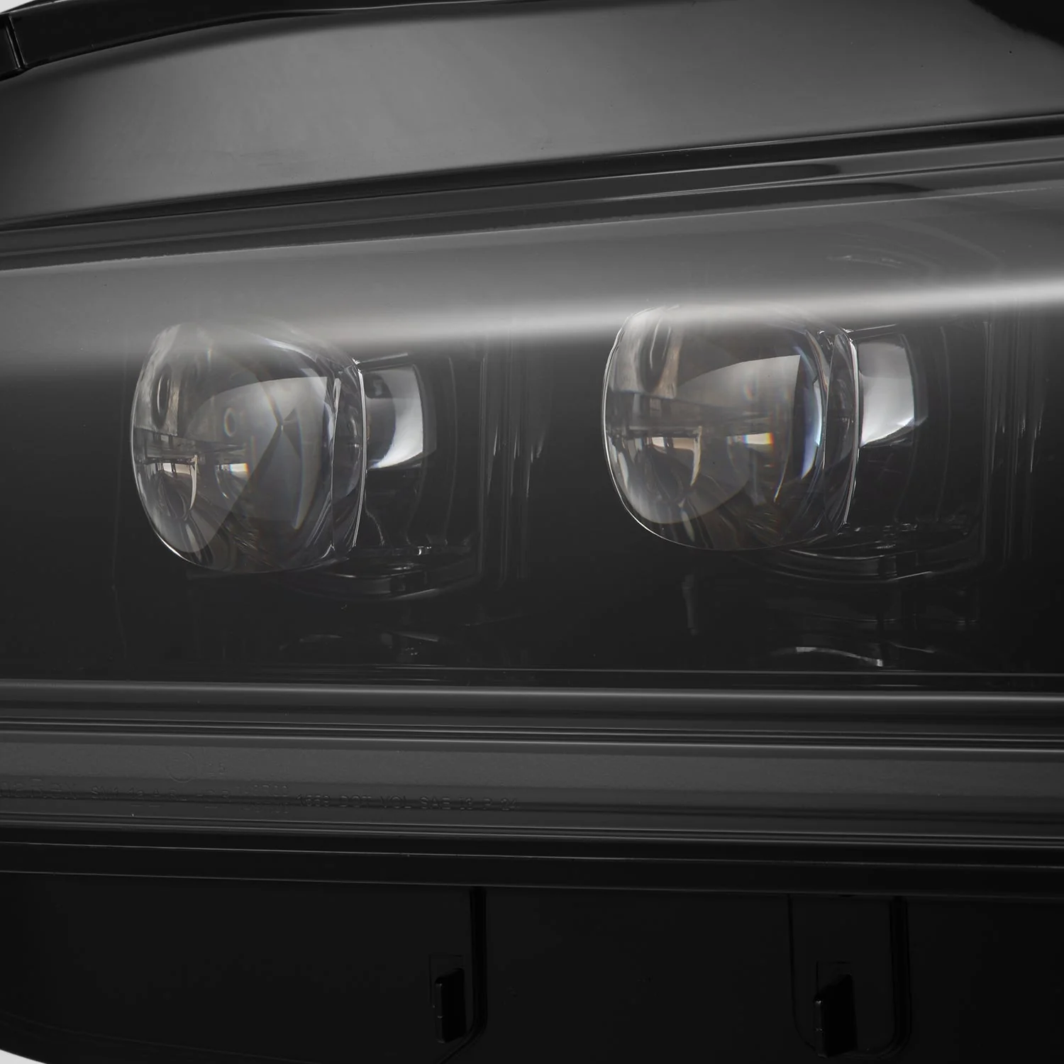 22-26 Honda Civic NOVA-Series LED Projector Headlights Alpha-Black - Image 7