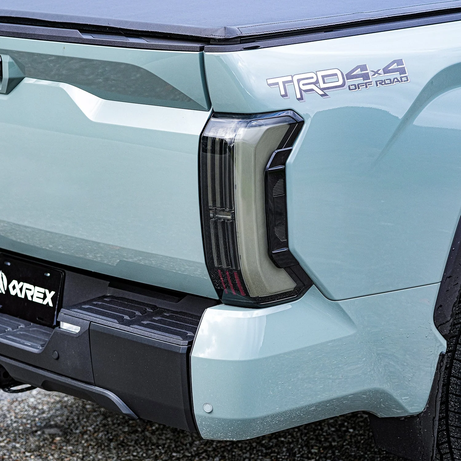 22-26 Toyota Tundra NOVA-Series Prismatic LED Tail Lights Black Red - Image 3