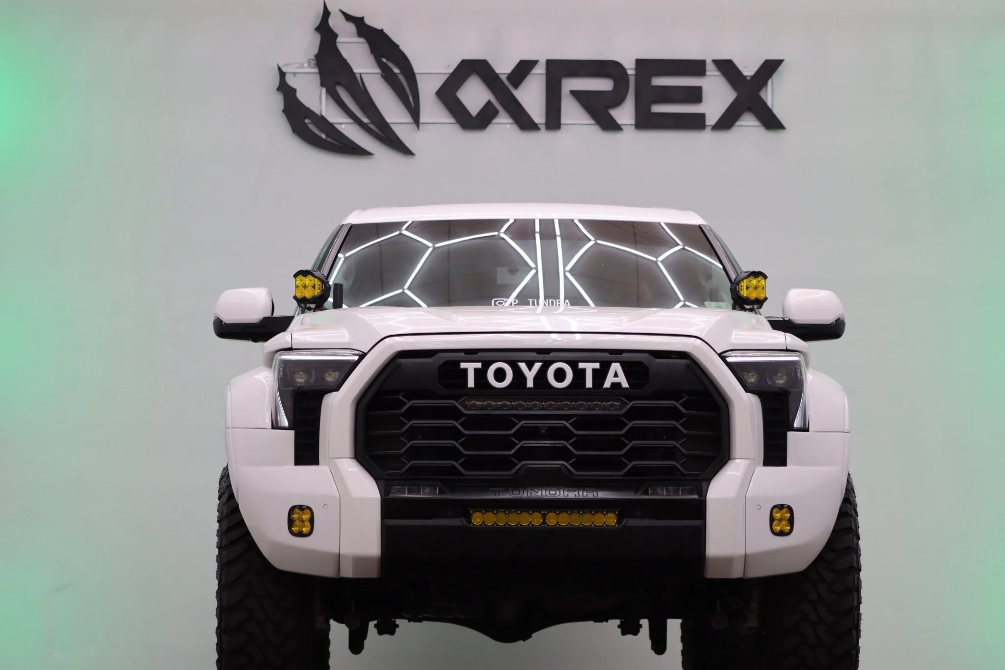 22-26 Toyota Tundra/Sequoia LUXX-Series LED Projector Headlights Alpha-Black - Image 9