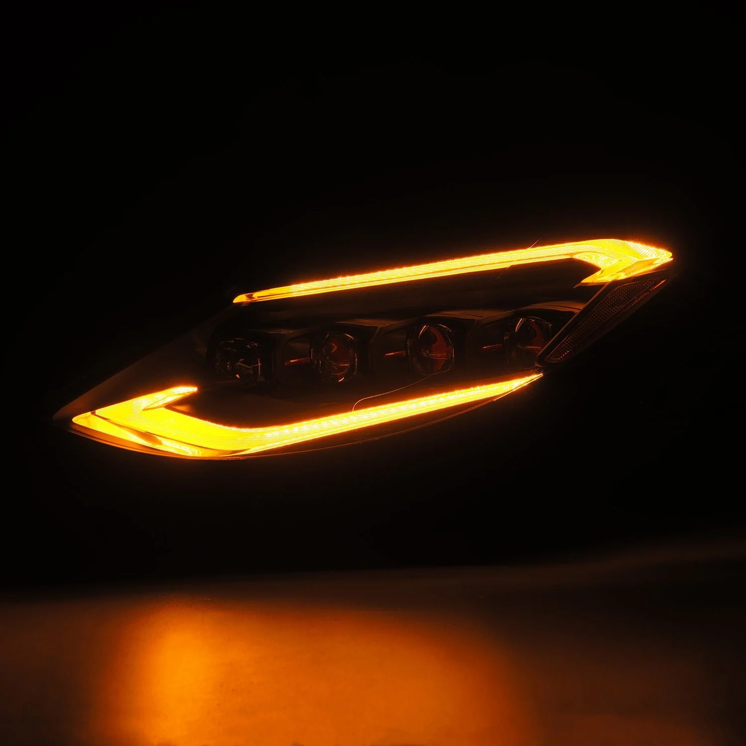 23-26 Nissan Z NOVA-Series LED Projector Headlights Alpha-Black - Image 9