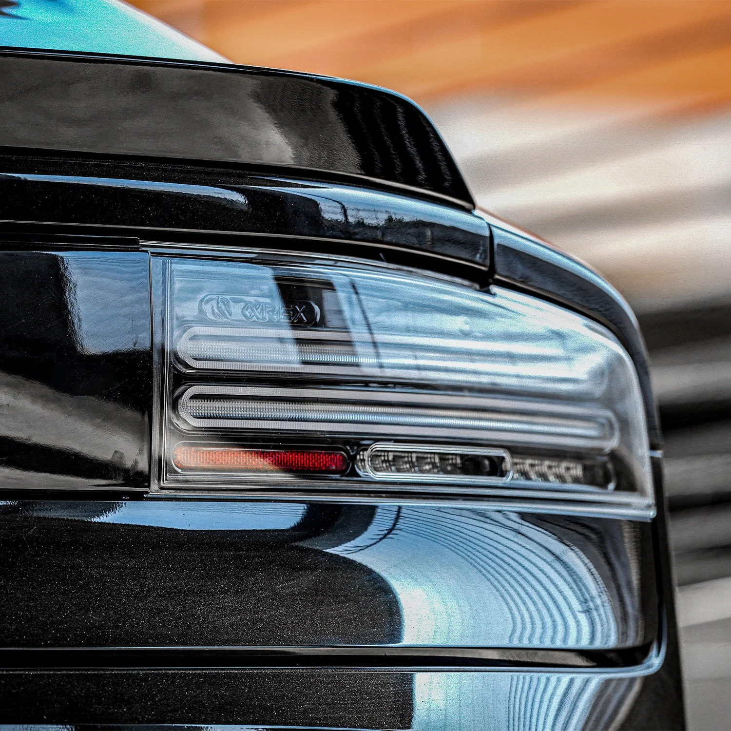 23-26 Nissan Z Twin-Loop Style NOVA-Series Prismatic LED Tail Lights Alpha-Black - Image 11
