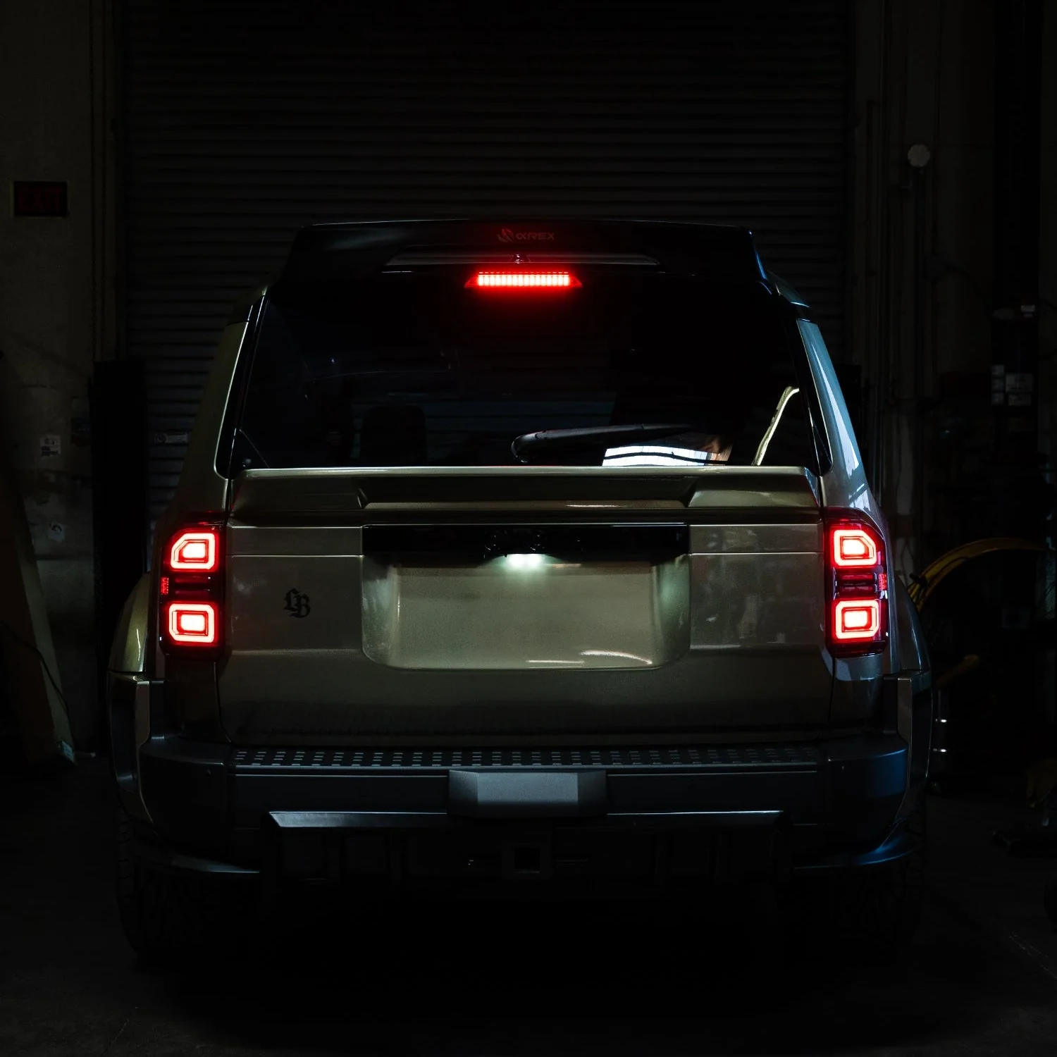 24-26 Toyota Land Cruiser NOVA-Series Prismatic LED Third Brake Light Black - Image 8