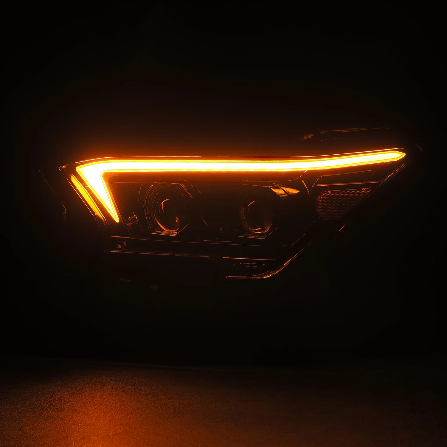 24-26 Toyota Tacoma / 25-26 4Runner OG-Style LUXX-Series LED Projector Headlights Alpha-Black - Image 3