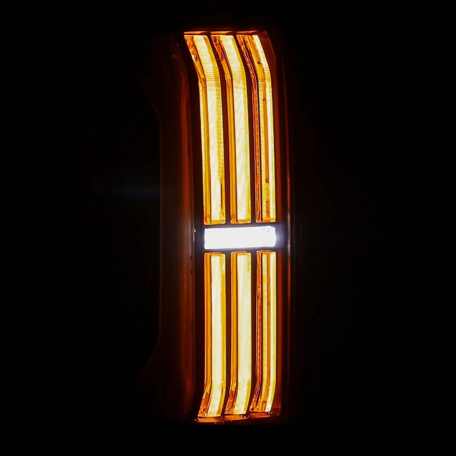 24-26 Toyota Tacoma NOVA-Series Prismatic LED Tail Lights Alpha-Black - Image 7