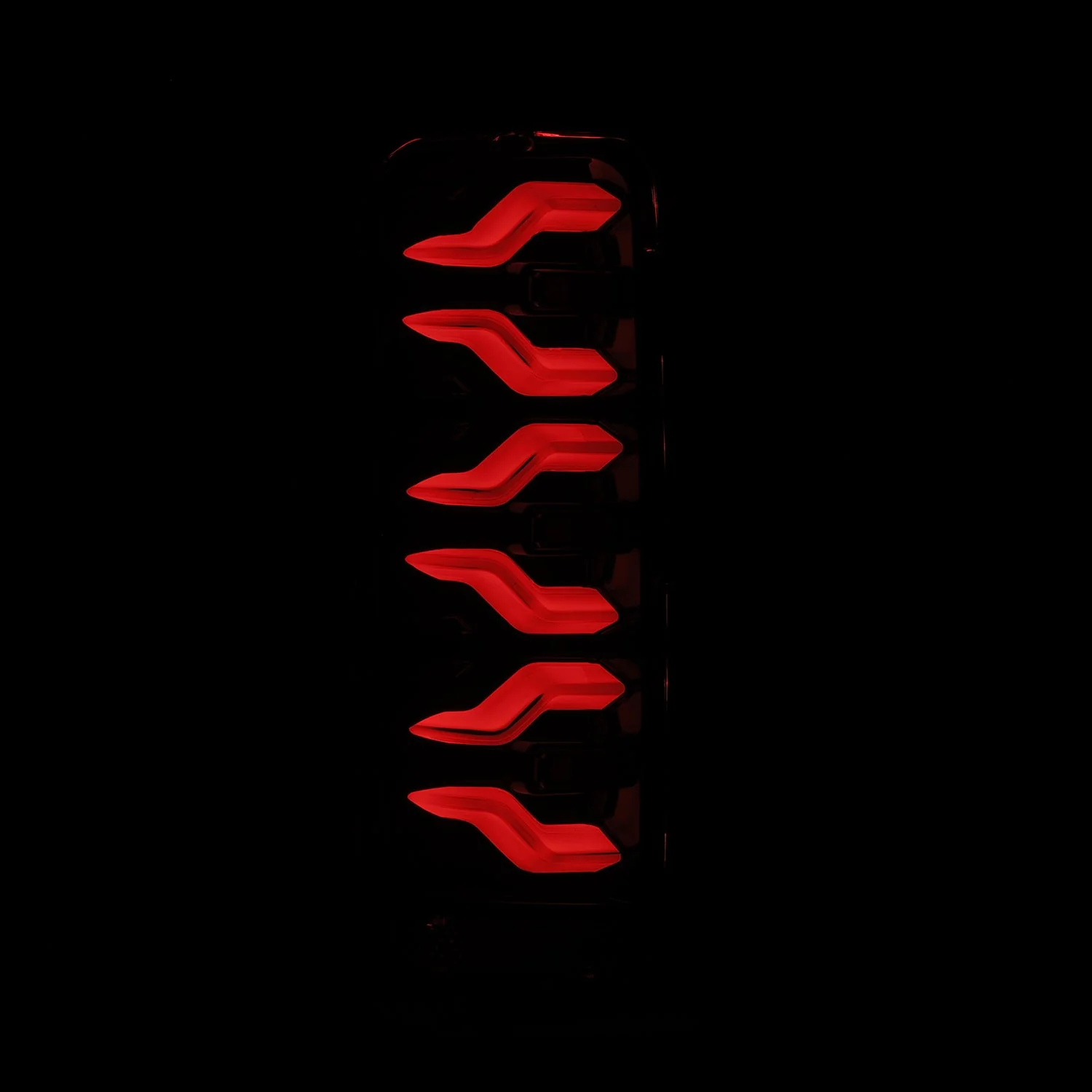 87-96 Ford F-Series/Bronco LUXX-Series LED Tail Lights Alpha-Black - Image 7
