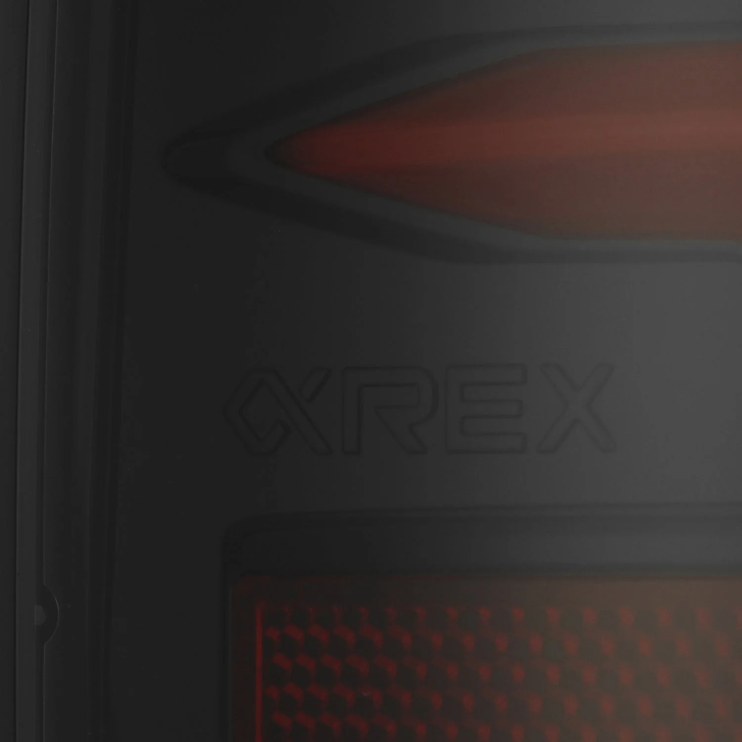 94-01 Dodge Ram 1500/94-02 Ram 2500/3500 LUXX-Series LED Tail Lights Black Red - Image 12
