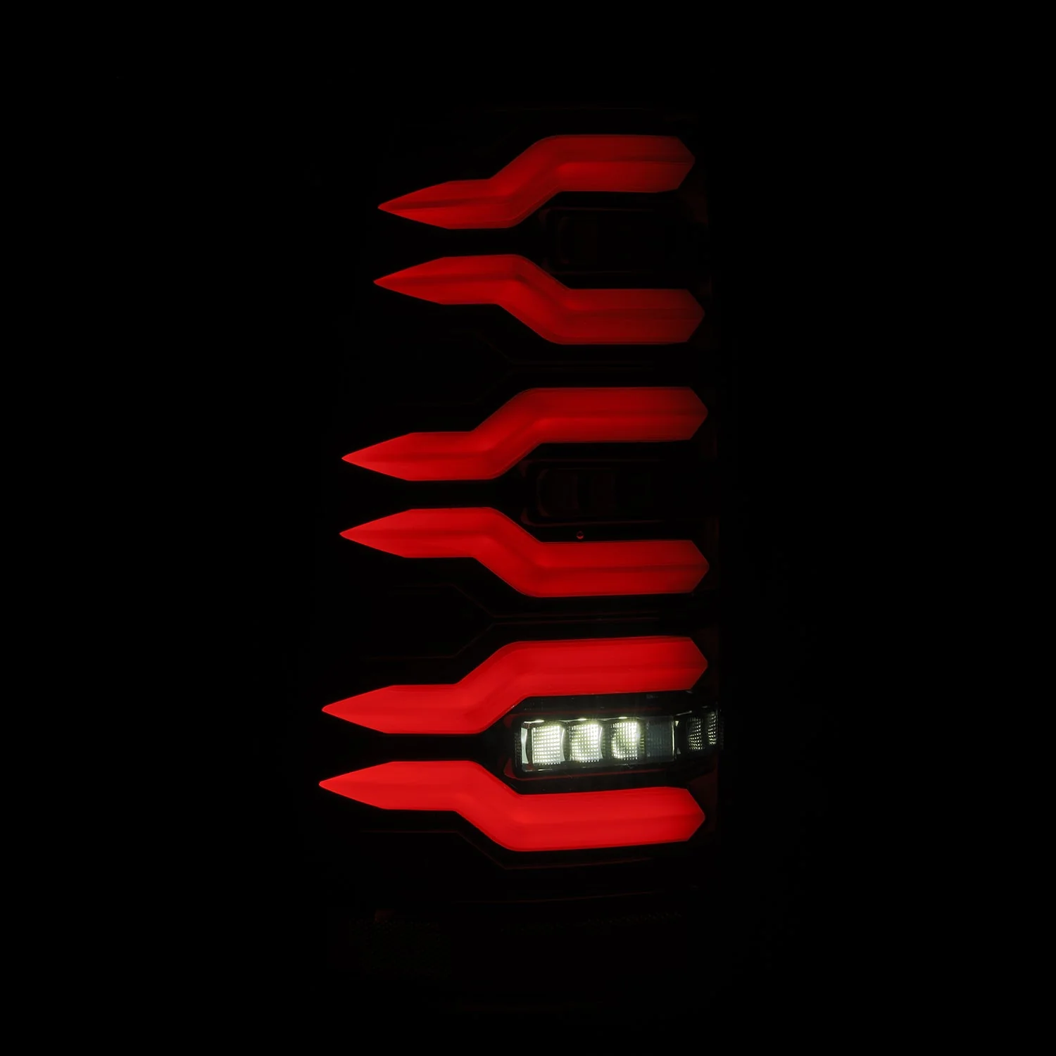 99-06 Chevrolet Silverado/99-06 GMC Sierra LUXX-Series LED Tail Lights Black - Image 9