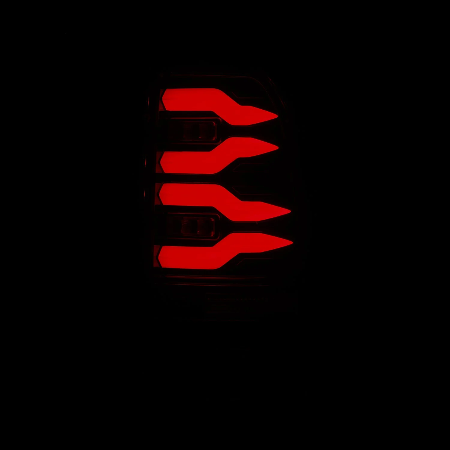99-16 Ford Super Duty / 97-03 F150 LUXX-Series LED Tail Lights Alpha-Black - Image 6