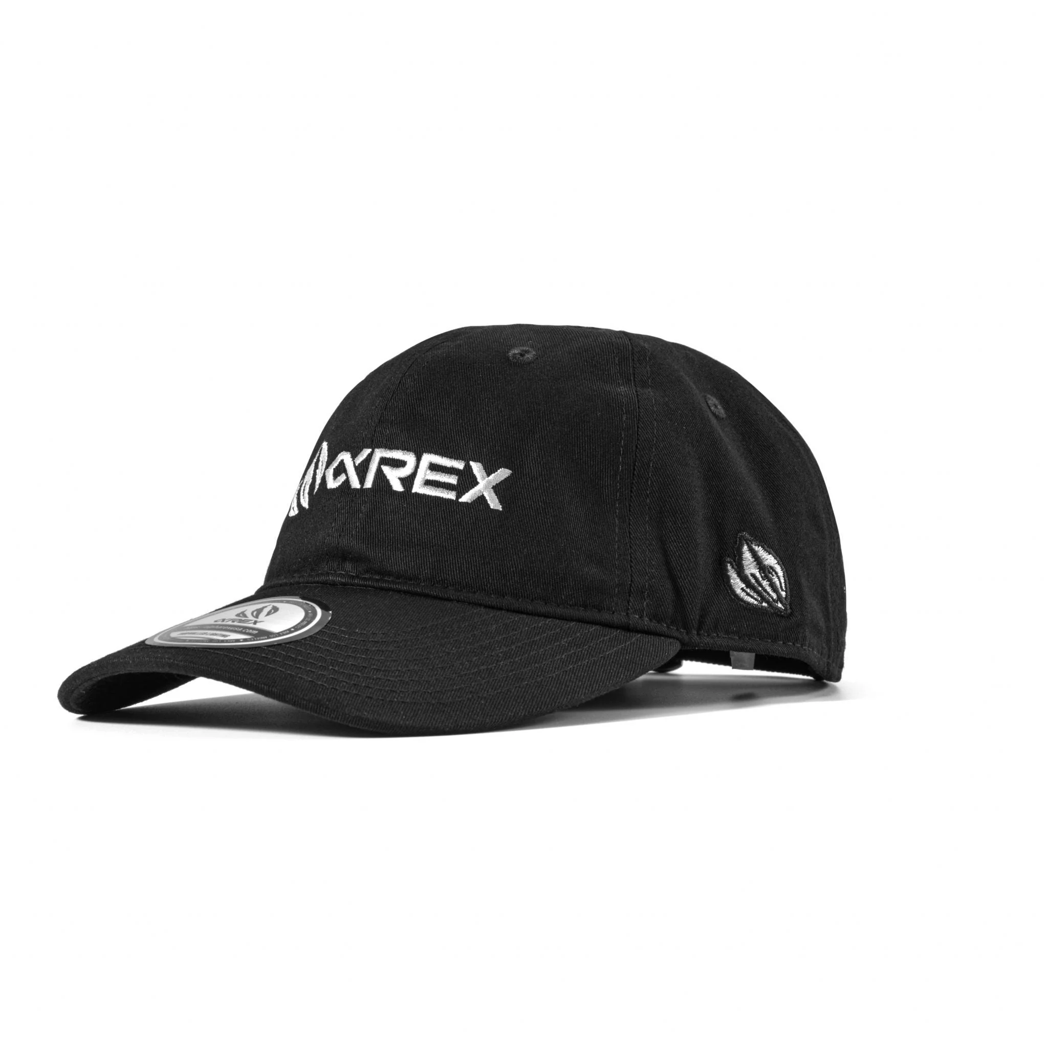 AlphaRex Embroidered Dad Hat Black/White - Image 3