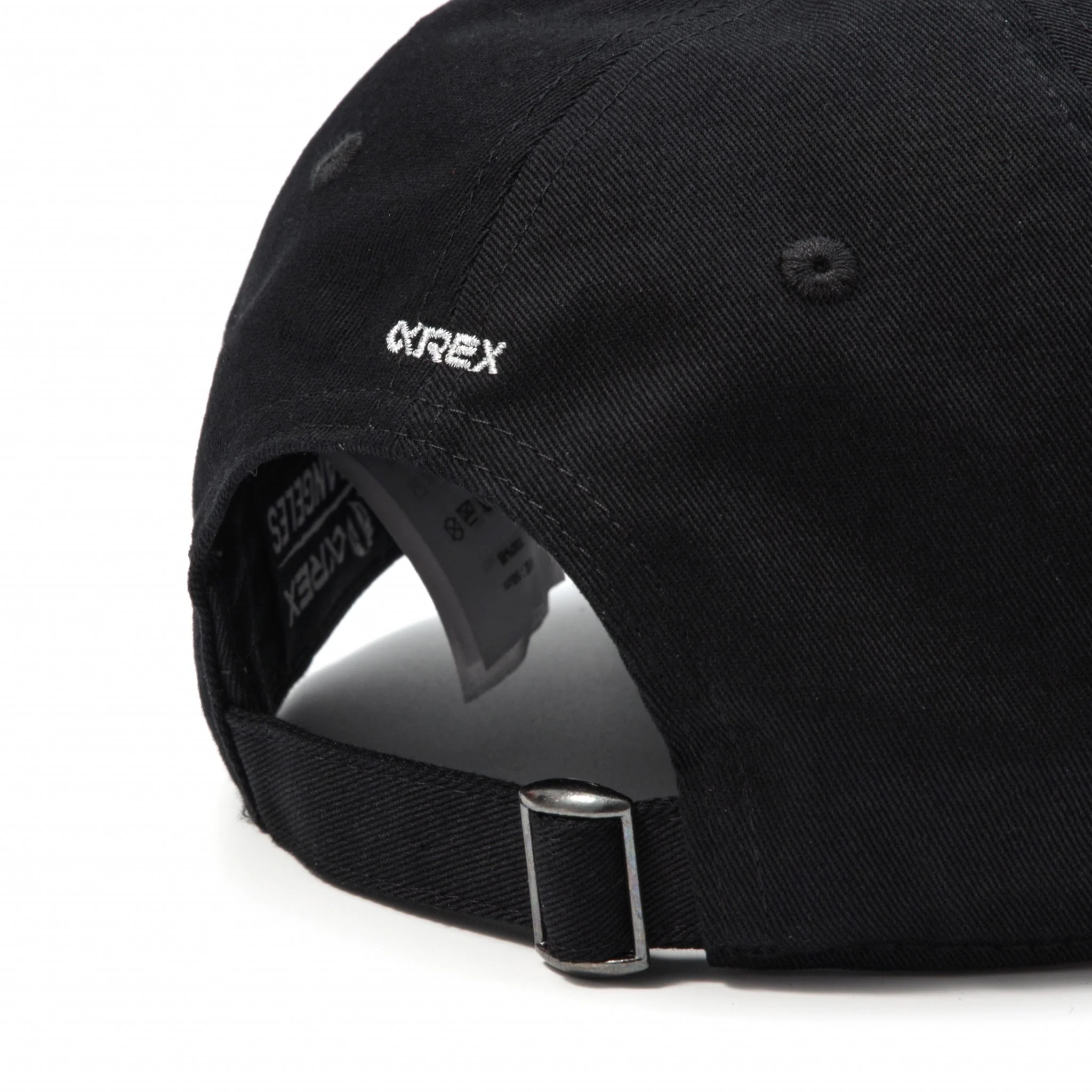 AlphaRex Embroidered Dad Hat Black/White - Image 9